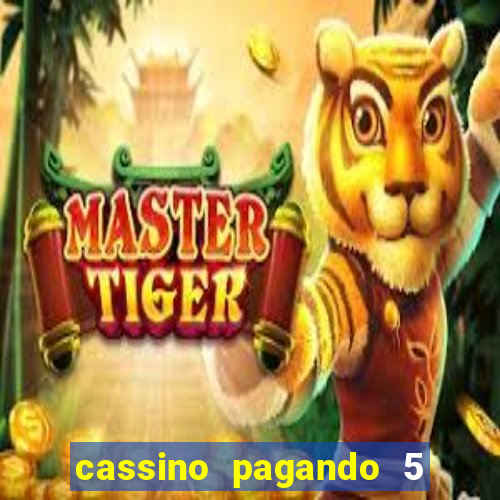 cassino pagando 5 reais no cadastro