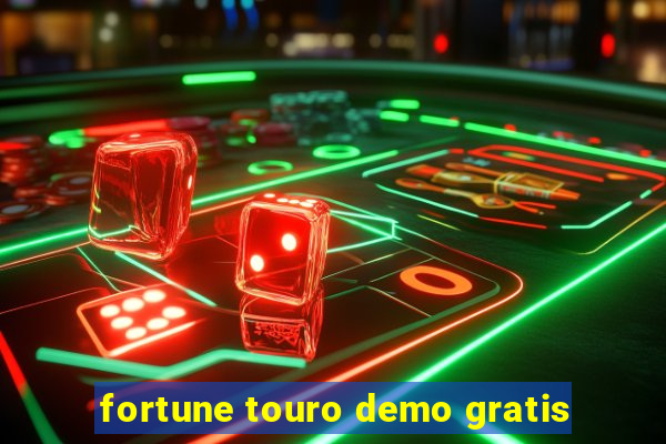 fortune touro demo gratis