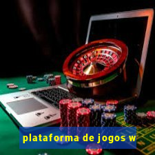 plataforma de jogos w