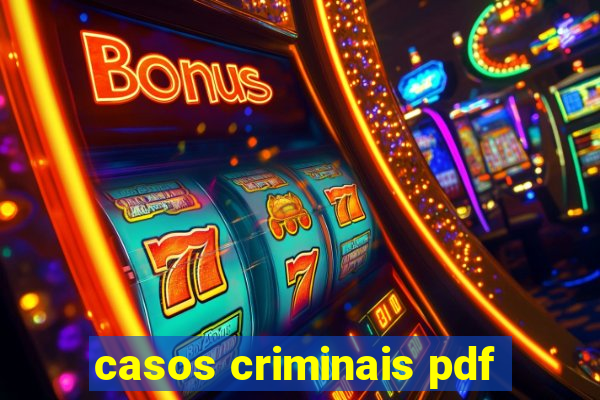 casos criminais pdf